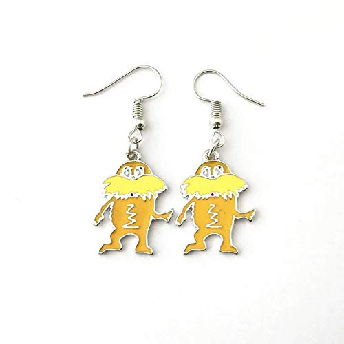 Dr. Seuss The Lorax Inspired Earrings Dr. Seuss The Lorax Inspired Earrings