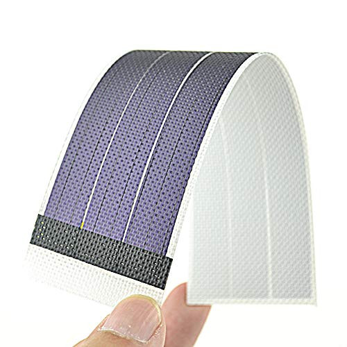 Small Flexible Solar-Panels Charger Flex Thin-Film-Roll-up-Bendable-Amorphous-Solar-Panel-Cell-DIY For Science Lot Projects Wireless Charger Thin Film Solar Pannel Battery Trickle Charger  white 2
