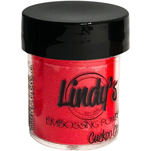 Lindy's Stamp Gang EP-102 2-Tone Embossing Powder .5oz-Cuckoo Clock Cardinal