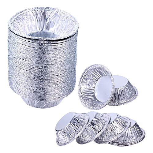 200 Pieces Aluminum Foil Pie Pans Disposable Mini Pie Pans Small Tin Pans Tart Pie for Baking Supplies 200 Pieces Aluminum Foil Pie Pans Disposable Mini Pie Pans Small Tin Pans Tart Pie for Baking Supplies