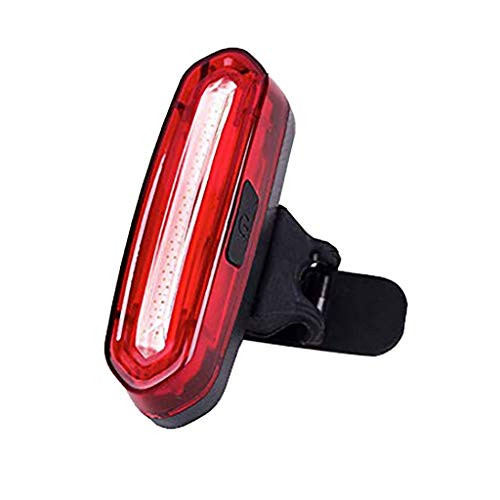 Novania Bike Tail Light USB Rechargeable Ultra Bright LED Bicycle Taillight for Road Mountain Bike 6 Modes Red  and  White Waterproof Rear Cycling Safety Warning Flashlight Lamp Back Riding Reflector