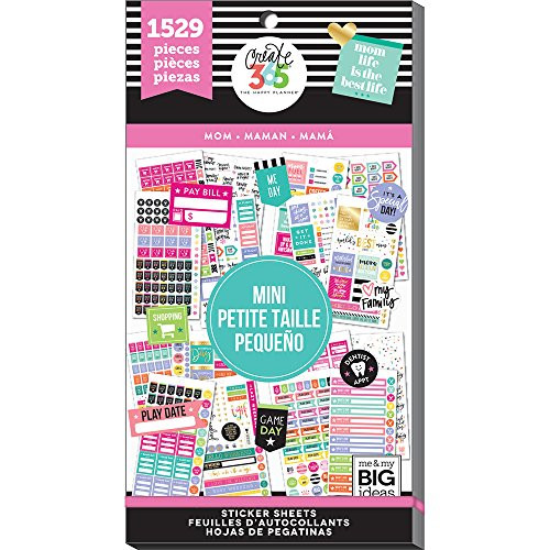 Me & My Big Ideas the Happy Planner Mom Job Stickers Value Pack