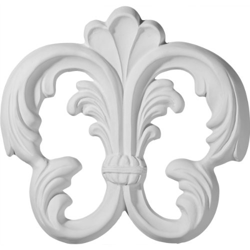 Ekena Millwork ONL09X09MA 9-Inch W X 9 1/4-Inch H X 3/4-Inch P Marcella Center Onlay