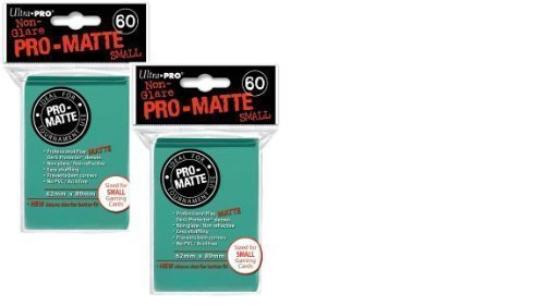 Ultra Pro Pro-matte Small (120 Count) Aqua Deck Protector Sleeves - Yugioh
