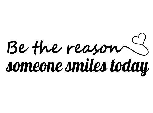 Imposing Design Be The Reason Someone Smiles Today 23 x 7 Vinyl Wall Quote Decal Sticker Sports Team Calligraphy Art Decor Motivational Inspirational Lettering Curry Inspired Imposing Design Be The Reason Someone Smiles Today 23 x 7 Vinyl Wall Quote Decal Sticker Sports Team Calligraphy Art Decor Motivational Inspirational Lettering Curry Inspired