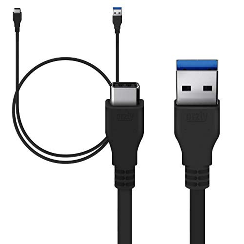 USB 3.0 to Type-C Fast Charging and Data Cable for Your Honor View 10  18W   Black   1M   3.2ft
