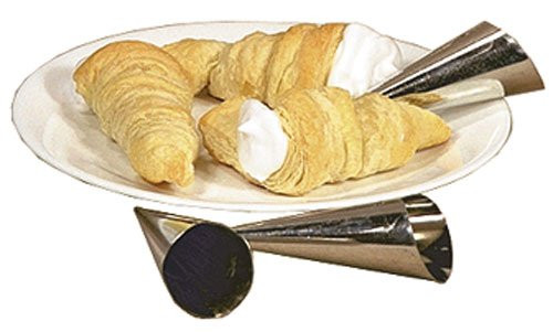 Cream Roll Horn Molds, Set of 6