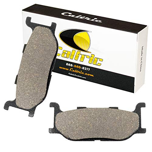Caltric Front Brake Pads compatible with Yamaha SR400 2015 2016 2017 2018   4TR-W0045-00-00 3LP-25805-00-00