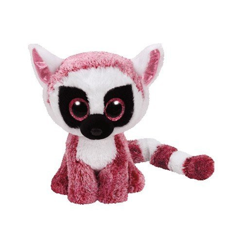 TY Beanie Boos LEEANN - pink lemur reg Plush