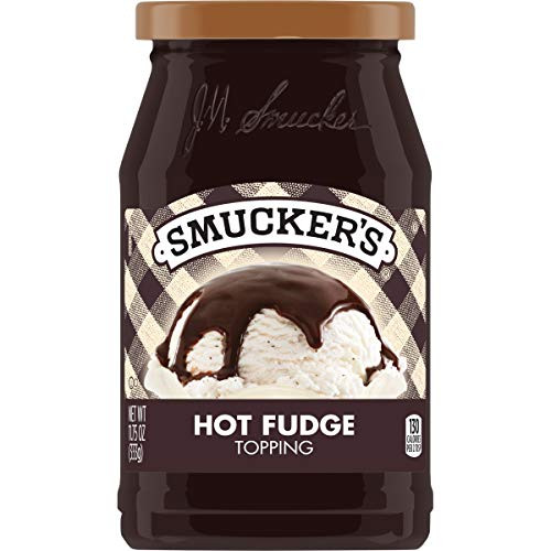 Smuckers Hot Fudge Topping 11.75 Ounces  Pack of 6