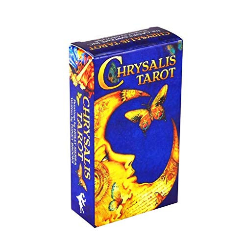 Huluda 78 Cards Deck Chrysalis Tarot Full English Oracle Family Party Board Games Toy