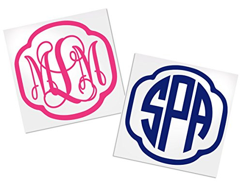 Monogram Sticker for Yeti Your Choice of Color  and  Style   Decals by ADavis