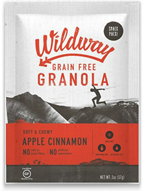 Wildway Keto Vegan Granola Apple Cinnamon Certified Gluten Free Granola Snack Packs Grain Free Paleo Non GMO No Artificial Sweetener 4 Pack Wildway Keto Vegan Granola Apple Cinnamon Certified Gluten Free Granola Snack Packs Grain Free Paleo Non GMO No Artificial Sweetener 4 Pack