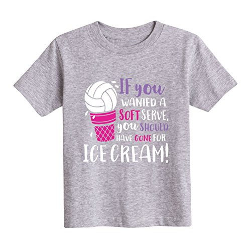 Instant Message Soft Serve - Toddler Short Sleeve Tee Athletic Heather