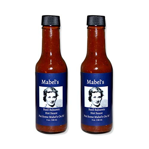 Mabels Basil Balsamic Hot Sauce  2 Pack