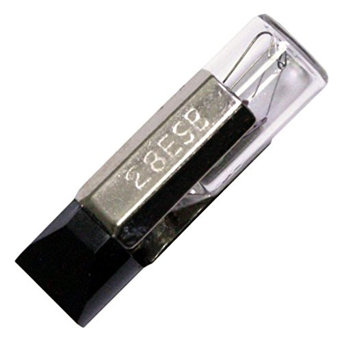 Eiko 28ESB5 28V .04A T-2 Slide Base 5 Short Halogen Bulbs
