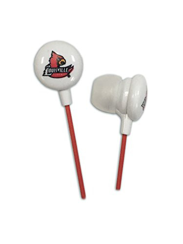 Zeikos NCAA Louisville Cardinals Ear Buds Size 6.5 Red