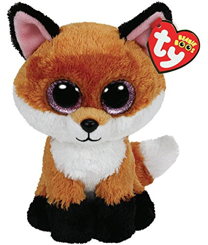 Ty Beanie Boos 6-Inch Slick Brown Fox Plush