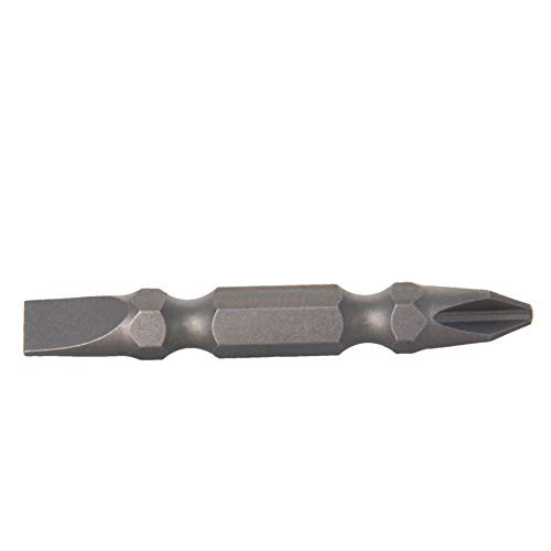 Utoolmart 6 Pcs PH2 SL6 Magnetic Double Ended Screwdriver Bits 1 4 Inch Hex Shank 1.96-inch Length S2 Power Tool