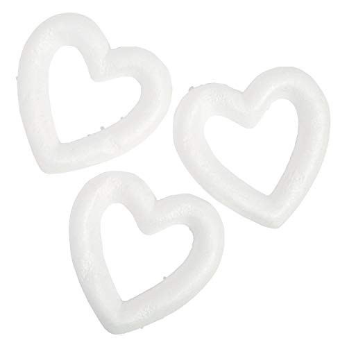 Mini Foam Heart Wreaths - Crafts for Kids and Fun Home Activities