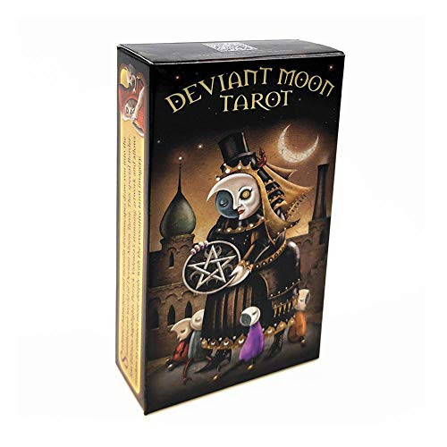 78 Cards Entertainment Board Game English Occult Divination Deviant Moon Oracle Card Tarot Cards Tarot Deck 78 Cards Entertainment Board Game English Occult Divination Deviant Moon Oracle Card Tarot Cards Tarot Deck