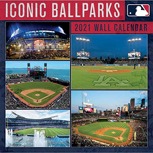 Turner Licensing 2021 MLB Icon Ballparks Mini Wall Calendar