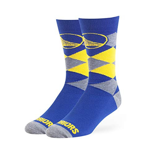 OTS NBA Golden State Warriors Mens Blaine Dress Sock Alternate Team Color Large OTS NBA Golden State Warriors Mens Blaine Dress Sock Alternate Team Color Large