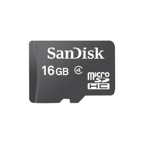 SanDisk SDSDQ-016G-A46A microSDHC 16GB Memory Card W Adapter