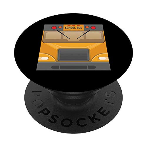 School Bus Driving Driver Funny Drivers Gift PopSockets Grip and Stand for Phones and Tablets