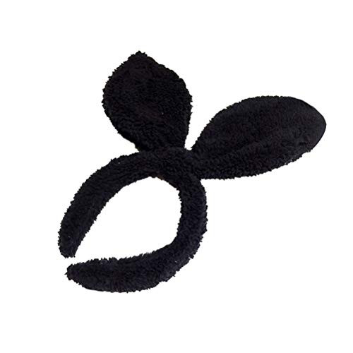 Amosfun Rabbit Ear Headband Easter Hair Hoop Unique Headdress Headwear Hair Accessories Party Supplies for Girls Women Black Party Favors Amosfun Rabbit Ear Headband Easter Hair Hoop Unique Headdress Headwear Hair Accessories Party Supplies for Girls Women Black Party Favors