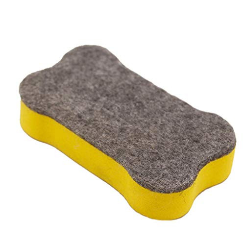 Shan-S Blackboard Eraser Durable Whiteboard Chalk Eraser Dry Erase Board Dustless Blackboard Chalk Eraser Whiteboard Eraser Black Board Duster for Office School Teachers and Kids Supplies