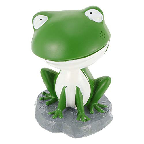 YARDWE Miniature Frog Figurines Garden Frog Statues Fairy Garden Animals Micro Landscape Decorations YARDWE Miniature Frog Figurines Garden Frog Statues Fairy Garden Animals Micro Landscape Decorations