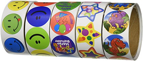 OTC Fun Express Super Sticker Assortment - 1000 Stickers