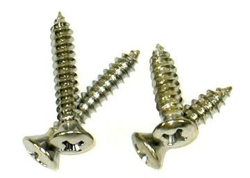 1958-1962 Corvette Screw Set Grab Bar Dash 4 Pieces