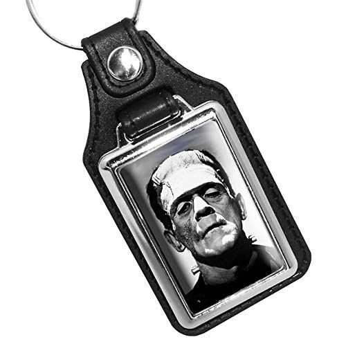 Brotherhood 1960s Movie Monsters Wolfman Dracula Frankenstein Mummy and More Keychain Key Holder Key Ring for Men Heavy Duty Car Keyring for Men and Womens  Frankenstein
