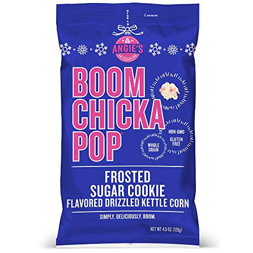 Angies Popcorn BOOMCHICKAPOP Flavored Kettle Corn Popcorn Frosted Sugar Cookie 4.5 Oz