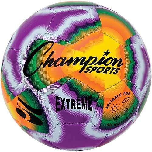Champion Sports Extreme Tie Dye Soccer Ball - Size 5