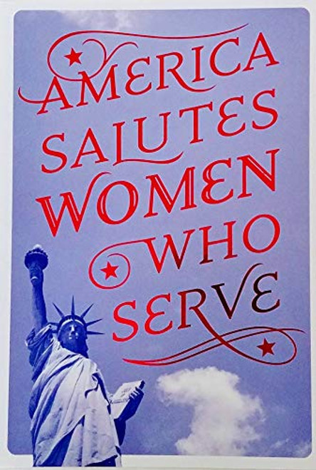 America Salutes Women Who Serve - With Gratitude Happy Veterans Day Greeting Card for Her
