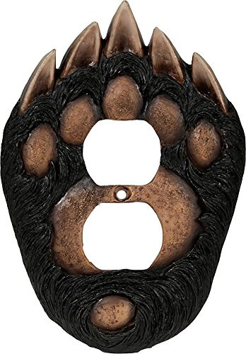 Rivers Edge Products Bear Paw Receptacle Cover