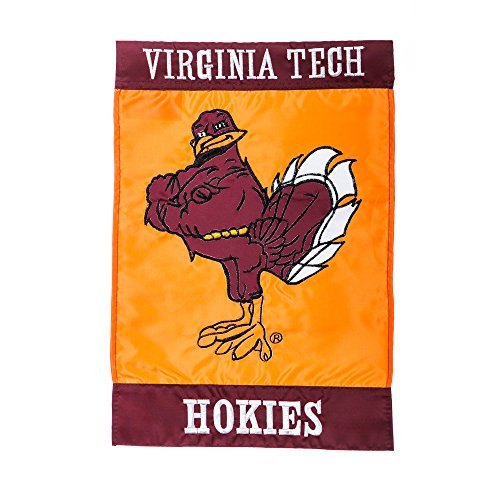 Team Sports America Virginia Tech Hokies Silk Reflections Flag - Garden Size Team Sports America Virginia Tech Hokies Silk Reflections Flag - Garden Size