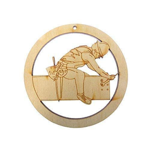 Personalized Steel Ironworker Ornament - Ironworker Ornaments - Iron Worker Gifts - Steel Worker Gifts - Steel Worker Ornaments