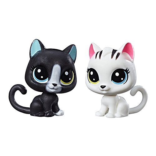 Littlest Pet Shop Black & White Kitten BFFs