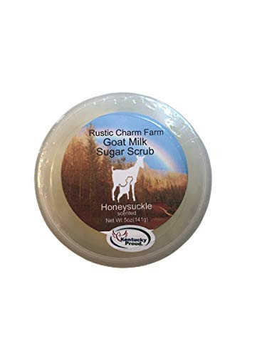 Rustic Charm Farm® Goats Milk Sugar Scrub Honeysuckle