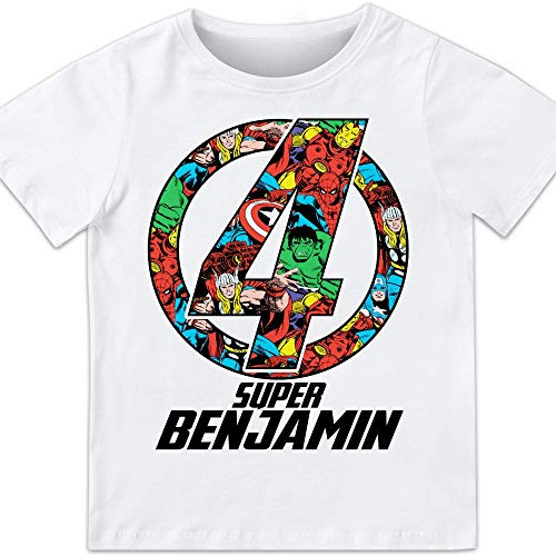 Avengers Birthday shirt Super hero birthday tshirt Avengers family shirts Super heros theme party shirts Avengers matching shirts Avengers tshirt