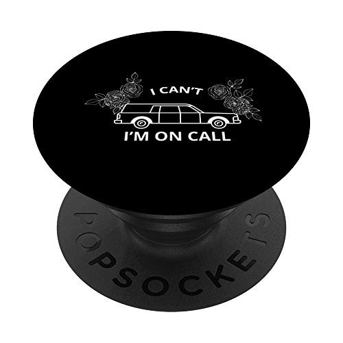 Hearse Driver Funny Funeral Driver Joke PopSockets PopGrip Swappable Grip for Phones  and  Tablets