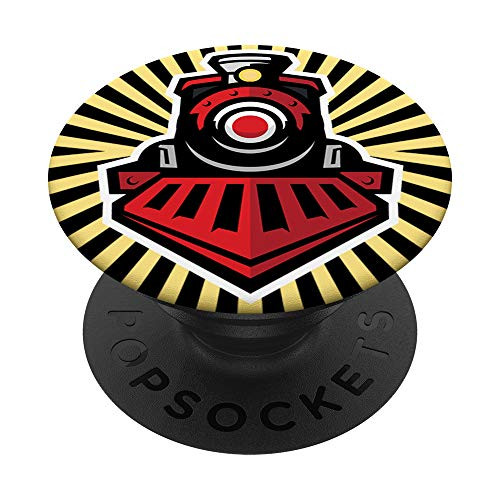 Trainspotter and Modeltrain hobby train driver gift PopSockets Grip and Stand for Phones and Tablets