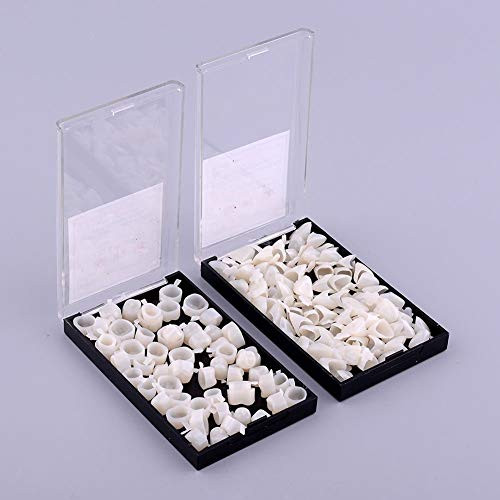 100 PCS Mixed Dental Temporary Crown Veneers Anterior Front  and  Back Molar Teeth 50 of Each