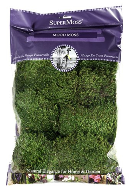 Supermoss Mood Moss Preserved Natural Green 1200cuin