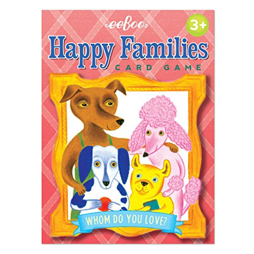 eeBoo Happy Families Card Game for Kids eeBoo Happy Families Card Game for Kids