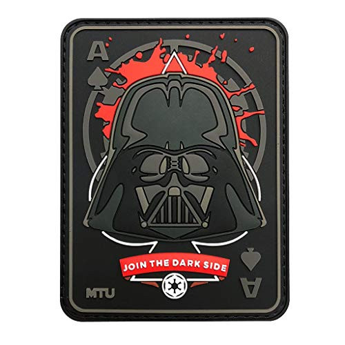 Darth Vader Join The Dark Side Ace Spade Dead Card Patch  PVC Rubber-MTB51